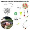 188Pcs Fishing Accessory Kit Portable Fishing Set