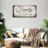 Family is Important Quotes Canvas Wall Art for Living Room|Family