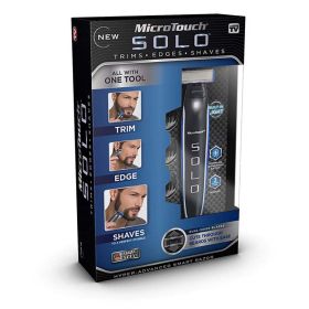 Microtouch Solo - Beard Trimmer Trims, Edges, and Shaves