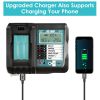 Rapid Charger Replacement Fit for Makita 14.4-18V Battery