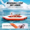 VEVOR Inflatable Floating Dock, ø8.5FT Inflatable Dock Platform