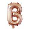 5Pcs 16Inch Rose Gold Bride Letter Foil Balloons Wedding Decoration