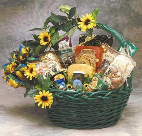 Sunflower Treats Gift Basket (Option: Lg)