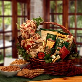 Sweets and Treats Gift Basket (Option: Med)