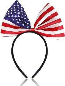 4th of July Headband Party Hair Supplies (Color: Headband-flag)