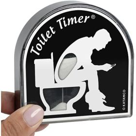 Toilet Timer; Funny Gift for Men; Husband; Dad (Color: man)