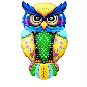 Metal Owl Wall Decor, Party Supplies, Birthday Gift (Style: Model C)