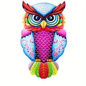 Metal Owl Wall Decor, Party Supplies, Birthday Gift (Style: Model A)