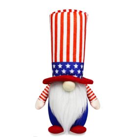 4th of July Patriotic Gnome Decoration (Color: Red)