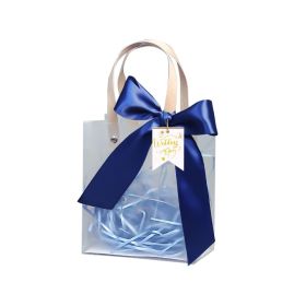 10/20/30Pcs Transparent Gift Bags (Gift Box Size: 10pcs, Color: Blue)