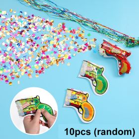 Wedding Confetti Fireworks Toy Handheld Gun Foil Balloons (Ships From: CN, Color: 10pcs)