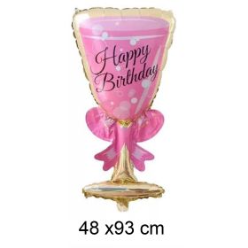 Big Helium Balloon Goblet Balloon Wedding Birthday Decorations (Ballon Size: Other, Color: Birthday cup)