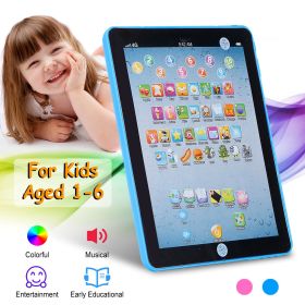 Baby Learning Tablet Educational (Color: Blue)