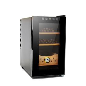 25L Cigar Humidors with Cooling and Heating Function (Color: as Pic)