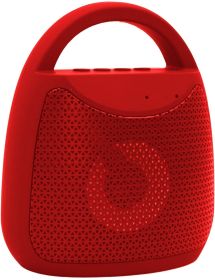 4" Portable Bluetooth Speaker Outdoor Wireless Mini 40W (Color: Red)